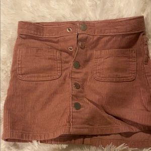 A nice soft velvet skirt